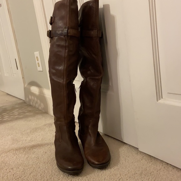 Sam Edelman Pierce Over the Knee Button Boot 7.5 - Picture 2 of 8